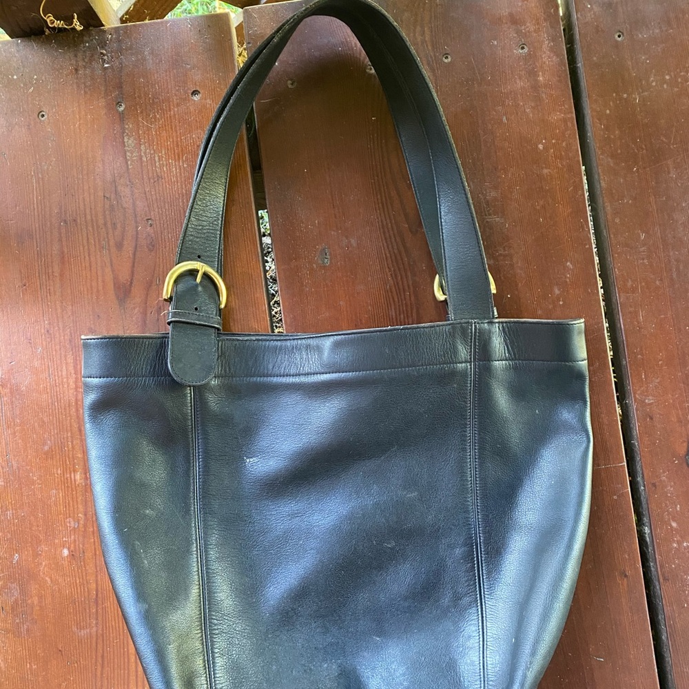 Vintage Coach Leather Tote